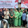 Kodim 0616/Indramayu Menghadiri Kick-Off Pekan Pelayanan KB Serentak 2024