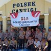 Forkopimcam Cantigi Sambut Baik Kunjungan Kapolres Indramayu di Mako Polsek Cantigi